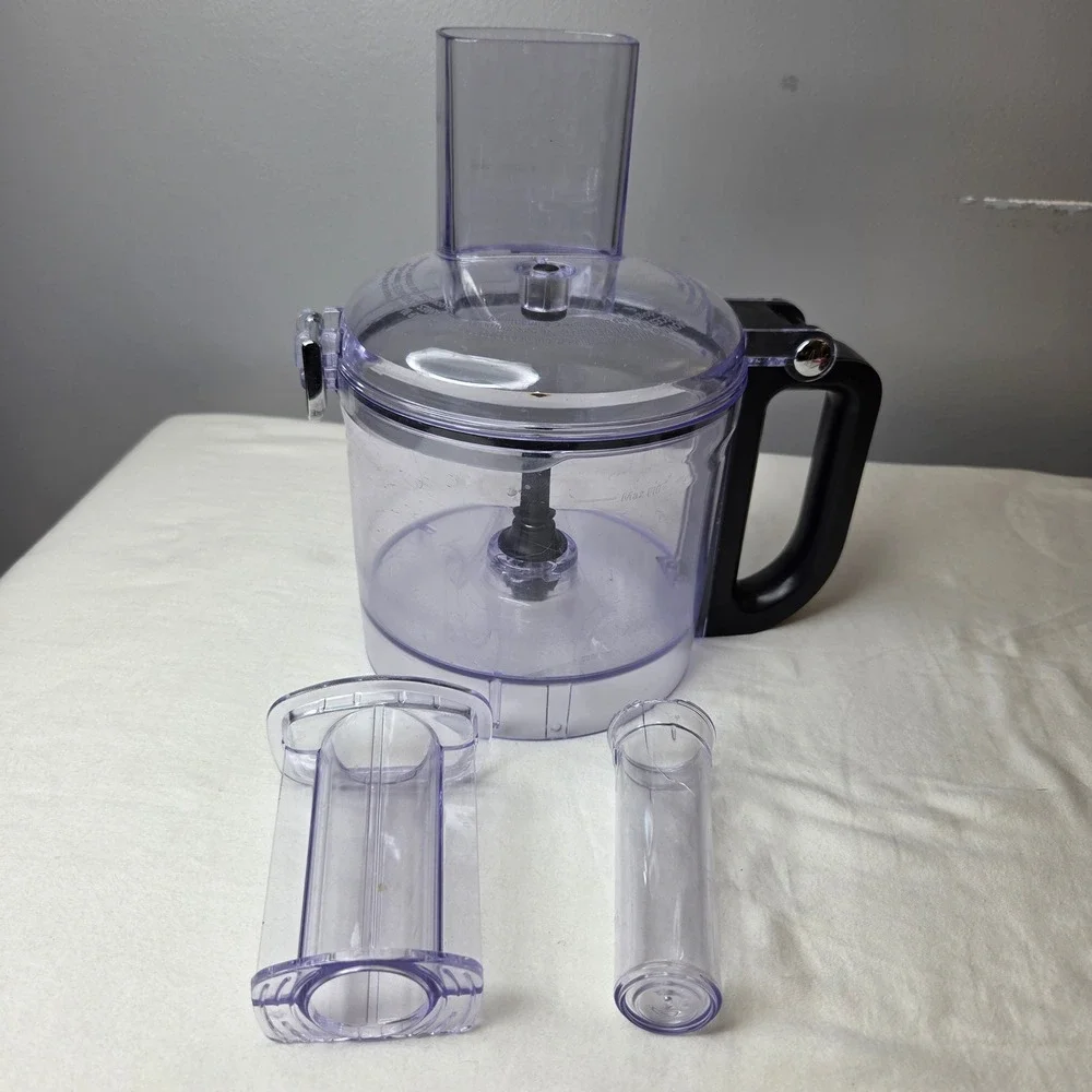 KitchenAid 7-9 Cup Food Processor Replacement Work Bowl Lid Pusher KFP0718